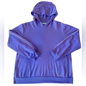 Xersion Hoodie Girl’s 20 PLUS Pullover Fleece Pockets PURPLE
